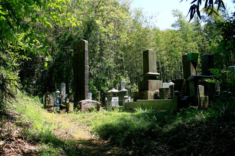 早尾の墓地