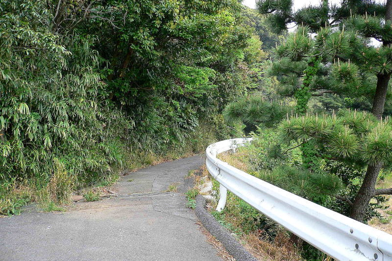 塚への道