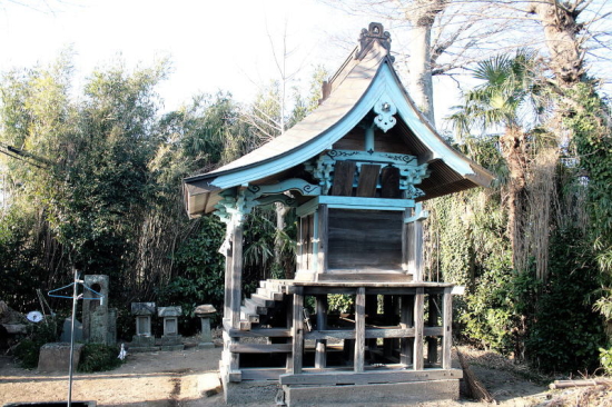 タヌポンの利根ぽんぽ行 上曽根の水神宮